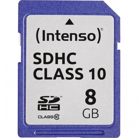 Intenso SDHC kaart 8GB Class 10