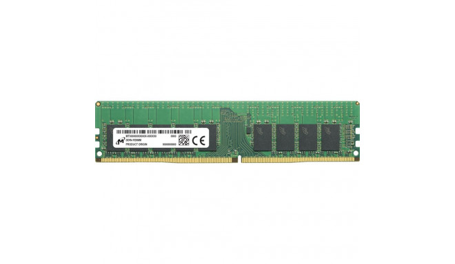 Micron 16GB DDR4-3200 ECC UDIMM 1Rx8 CL22 mälumoodul