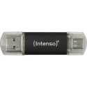 Intenso Twist 128GB USB-mälupulk 3.2 USB-C ja USB-A