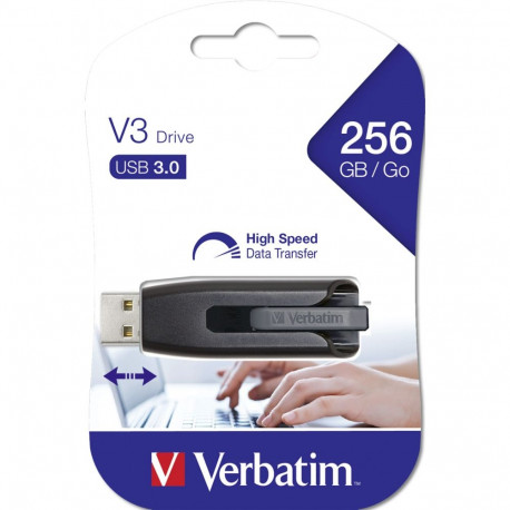 Verbatim Store n Go V3 256GB USB 3.0 grey 49168