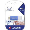 Verbatim DataBar USB 2.0 64GB sinine