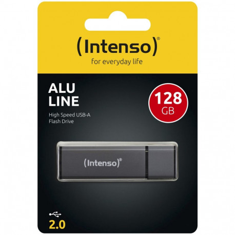 Intenso Alu Line anthracite 128gb USB Stick 2.0