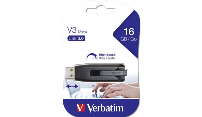 Verbatim Store n Go V3 16GB USB 3.0 hall 49172