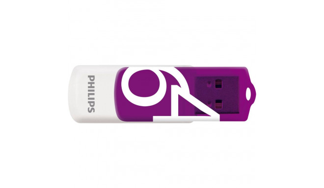 Philips USB 2.0 64GB vivid edition maagiline lilla