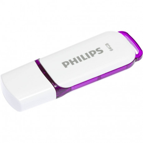 Philips USB 2.0 64GB Snow Edition maagiline lilla