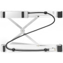 DIGITUS Muudetava kõrgusega Sülearvuti Alus integreeritud USB-C Hub 5-pordiga