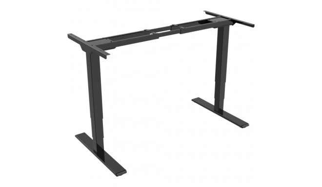 DIGITUS elektriliselt reguleeritav laua kahe mootoriga 3-astmeline must