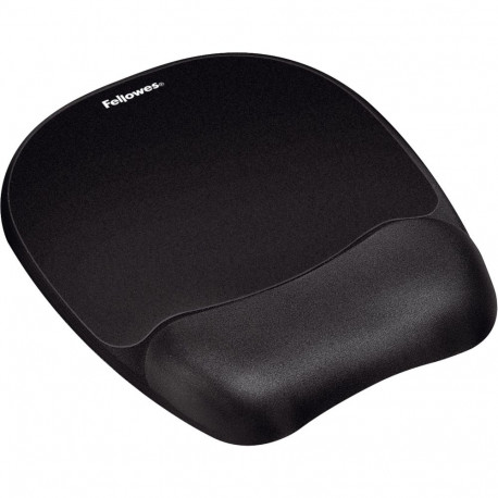 Fellowes Memory Foam Wrist Support with Mousepad bl