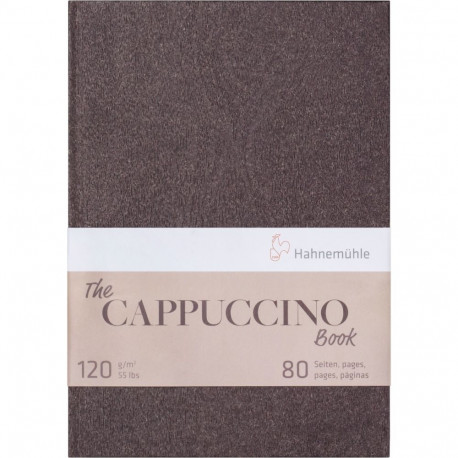 Hahnemühle The Cappuccino Book A4 visandiraamat 80 lehekülge 120 g