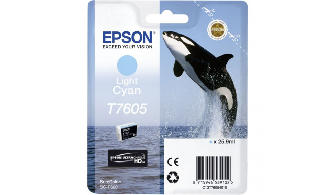 Epson tindikassett hele tsüaan T 7605
