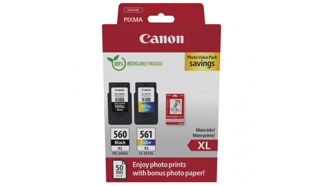 Canon PG-560 XL / CL-561 XL foto väärtuspakett