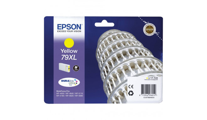 Epson DURABrite Ultra Ink 79 XL tindikassett kollane T 7904