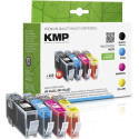 KMP H62V Promo Pack Musta/Cyaani/Purpurpunase/Kollase tindikassett ühilduvusega HP nr 364 XL