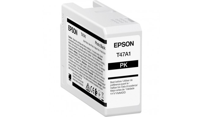 Epson tindikassett foto must T 47A1 50 ml Ultrachrome Pro 10