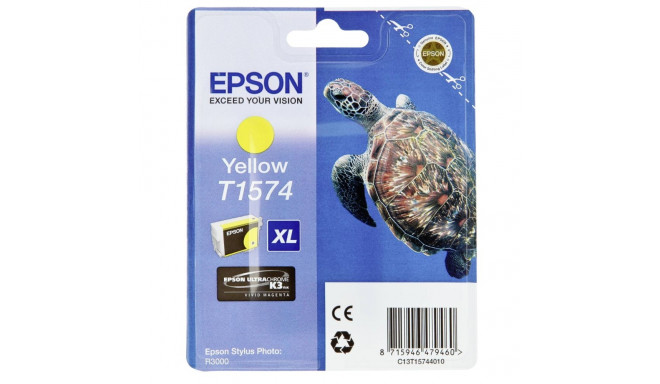 Epson ink cartridge yellow T 157                     T 1574