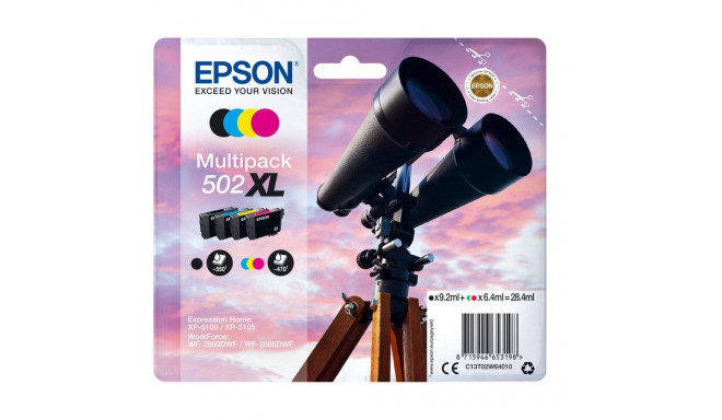 Epson multipakk BK/C/M/Y 502 XL T 02W6