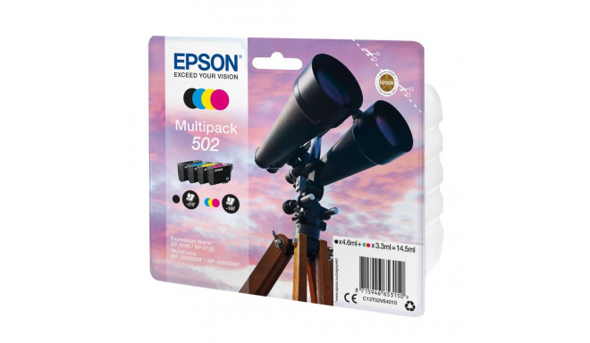 Epson Tindikassettide komplekt T 502 BK/C/M/Y T 02V6