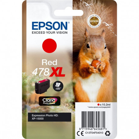 Epson ink cartridge red Claria Photo HD 478 XL    T 04F5