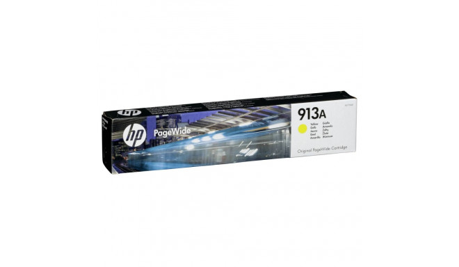 HP F6T79AE PageWide tindikassett kollane nr 913 A