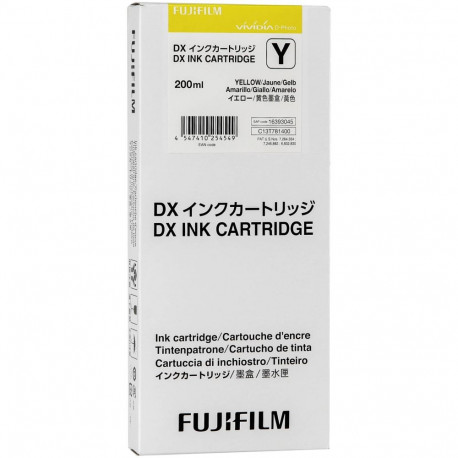 Fujifilm DX tindikassett 200 ml kollane