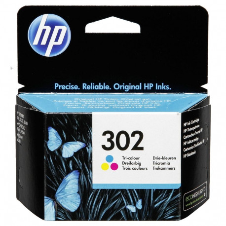 HP F6U65AE Tri-color Original Ink Cartridge No. 302
