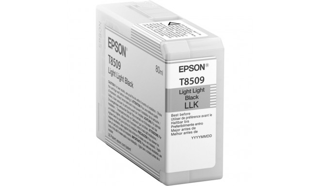 Epson tindikassett hele hele must T 850 80 ml T 8509