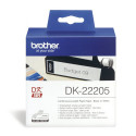 Brother pidev paberteip 6,2 cm x 30,5 m valge DK-22205