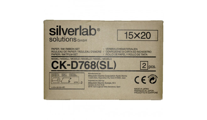 Mitsubishi CK-D 768 SL 15x20 cm 2x 200 Prints