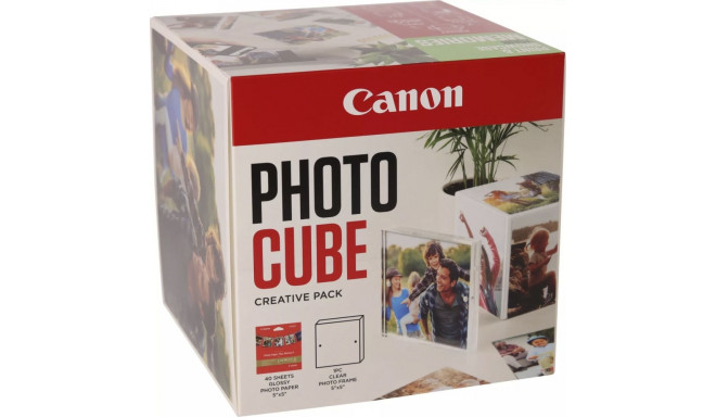 Canon PP-201 13x13 cm fotokuubik loov komplekt valge roheline 40 tk