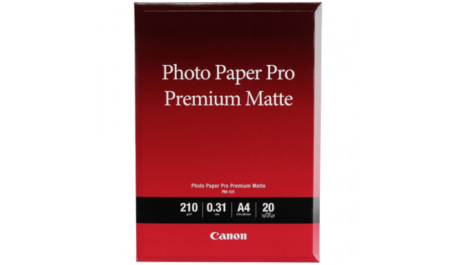 Canon PM-101 Pro Premium matt A4, 20 lehte, 210 g