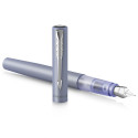 Parker Vector XL metallik hõbedane sinine sulepea M