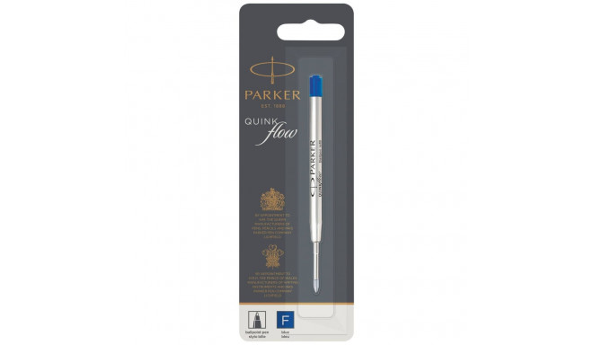 Parker Quinkflow Refill F blue Ballpoint Pen (Blister)