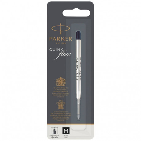 Parker Quinkflow Mine M must pastapliiats (blisterpakend)