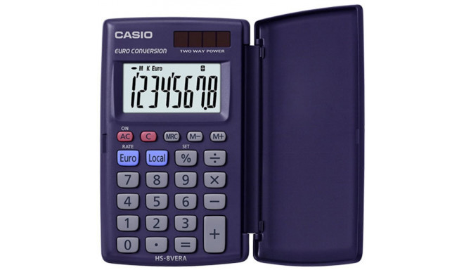 Casio HS-8VERA euro kalkulaator