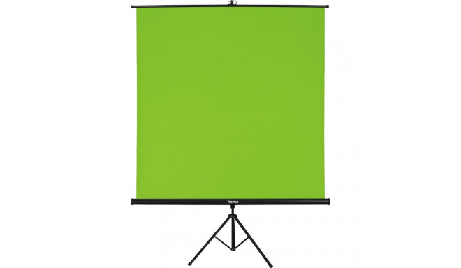Hama Green Screen Background with Tripod 180x180cm 2in1