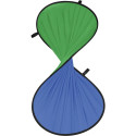 Hama Foldable Background 2in1 150x200cm green/blue
