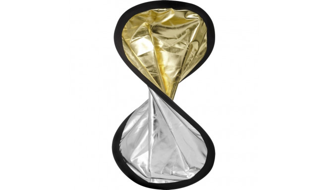 Walimex kahepoolne reflektor hõbedane/kuldne, 30cm
