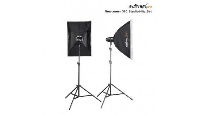 walimex pro Newcomer 300 II komplekt topelt