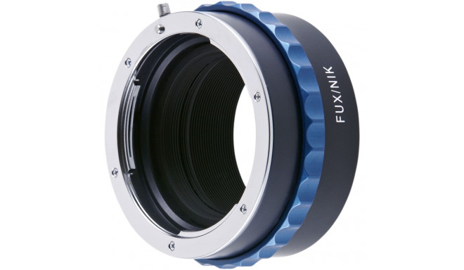 Novoflex adapter Nikon F objektiivile Fuji X kaamera jaoks