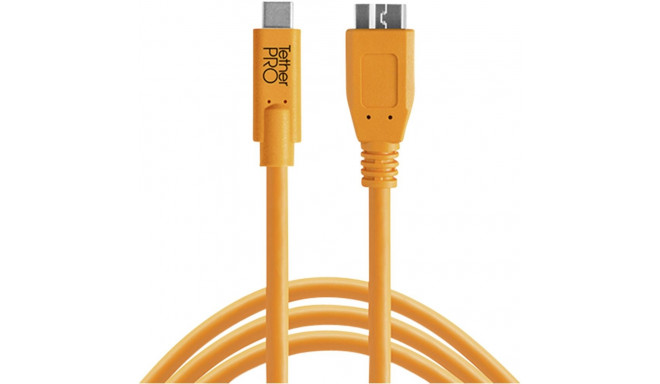 Tether Tools USB-C to 3.0 Micro- B 4,60m orange