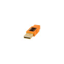 Tether Tools TetherPro USB 2.0 A to Mini-B 8 pin 15 ORG