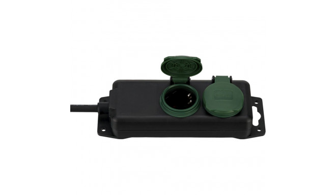 REV Multiple Socket Outlet IP44 2-fold 1,4m