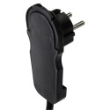 REV Multiple Socket Outlet 2m 6-fold with switch, black