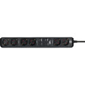 Brennenstuhl Eco-Line WIFI 6-kohaline pistikupesa 1,5 m