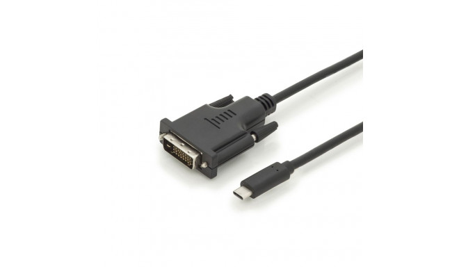 DIGITUS USB Type-C adapter-/muundurikaabel Type-C–DVI