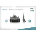 DIGITUS USB Type-C adapter-/konverterkaabel Type-C to DVI