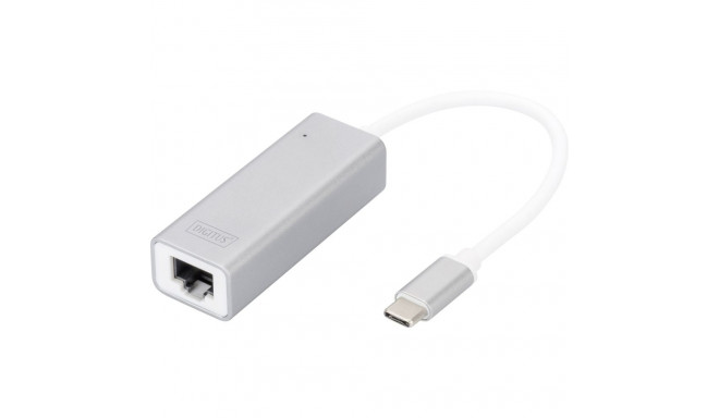 DIGITUS USB Type C 3.0 gigabit etherneti adapter