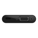 Belkin USB-C to VGA-adapter 60W PD, must AVC001btBK