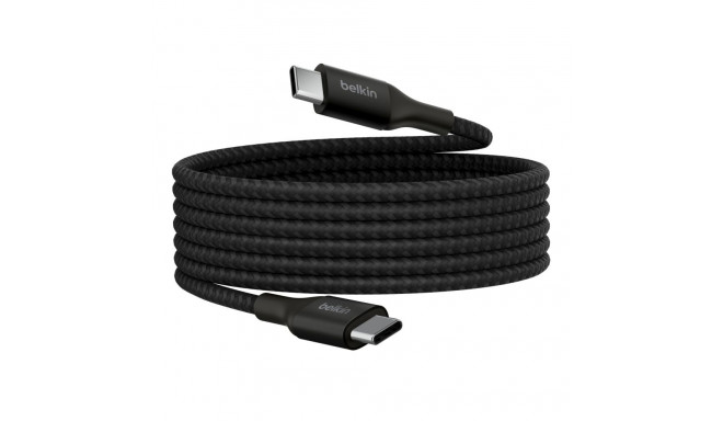 Belkin BOOST CHARGE 240W must USB-C/USB-C kaabel, 2m CAB015bt2MBK