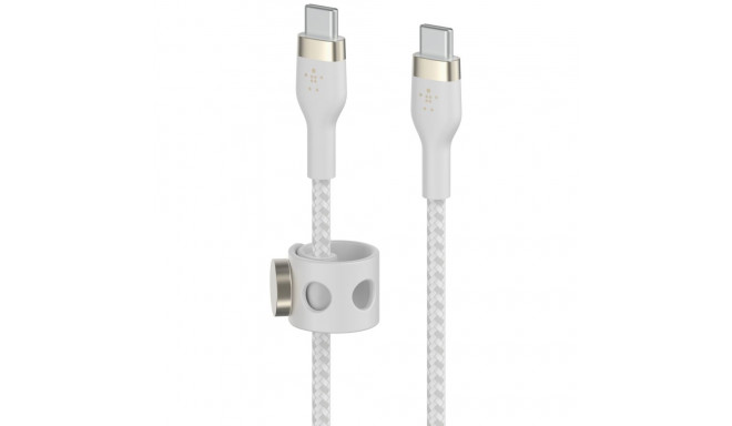 Belkin Flex USB-C/USB-C kuni 60W 3m, valge CAB011bt3MWH